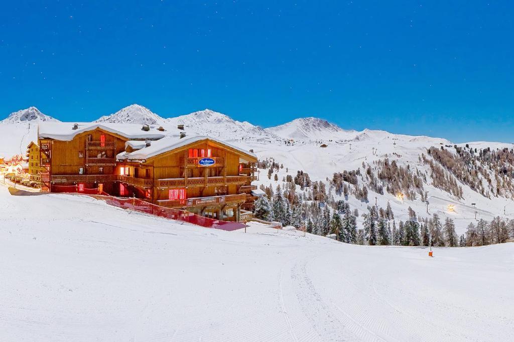 Residence Les Balcons De Belle Plagne La Plagne Bagian luar foto
